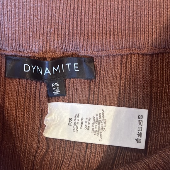 Dynamite pants. Soft. Cozy. Worn once for a photo shoot. - Picture 2 of 5